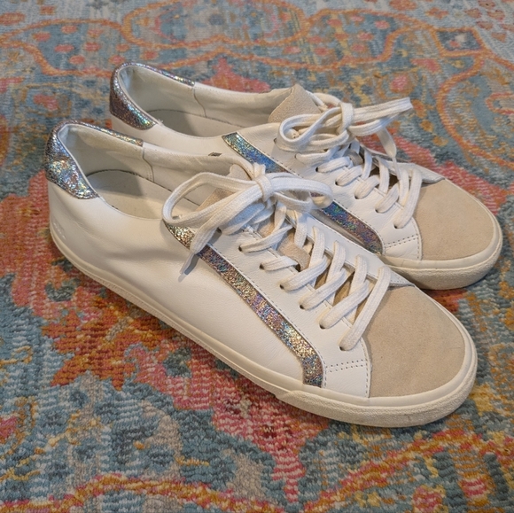 Madewell Shoes - Madewell Sidewalk Sneaker Suede and Leather Size 11